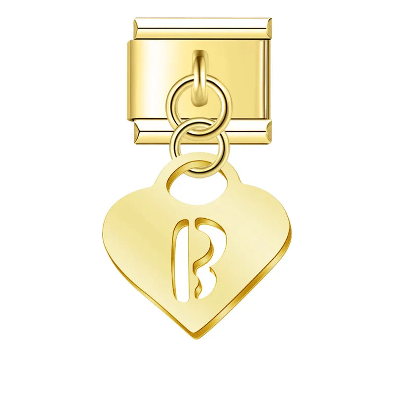 Order | Charm Chữ Lủng Lẳng Vàng