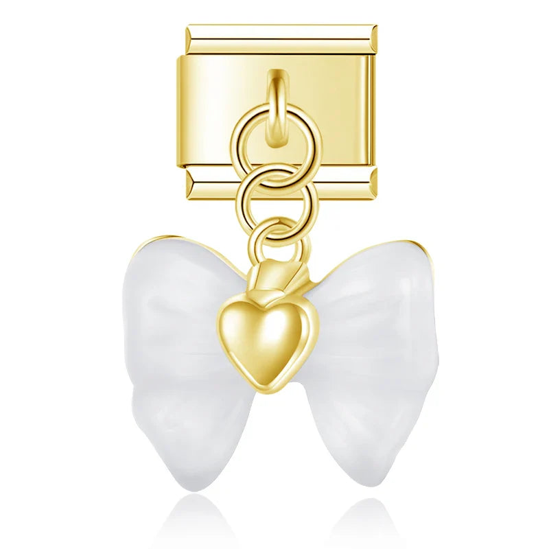 Order | Dangling Bow & Heart Charm