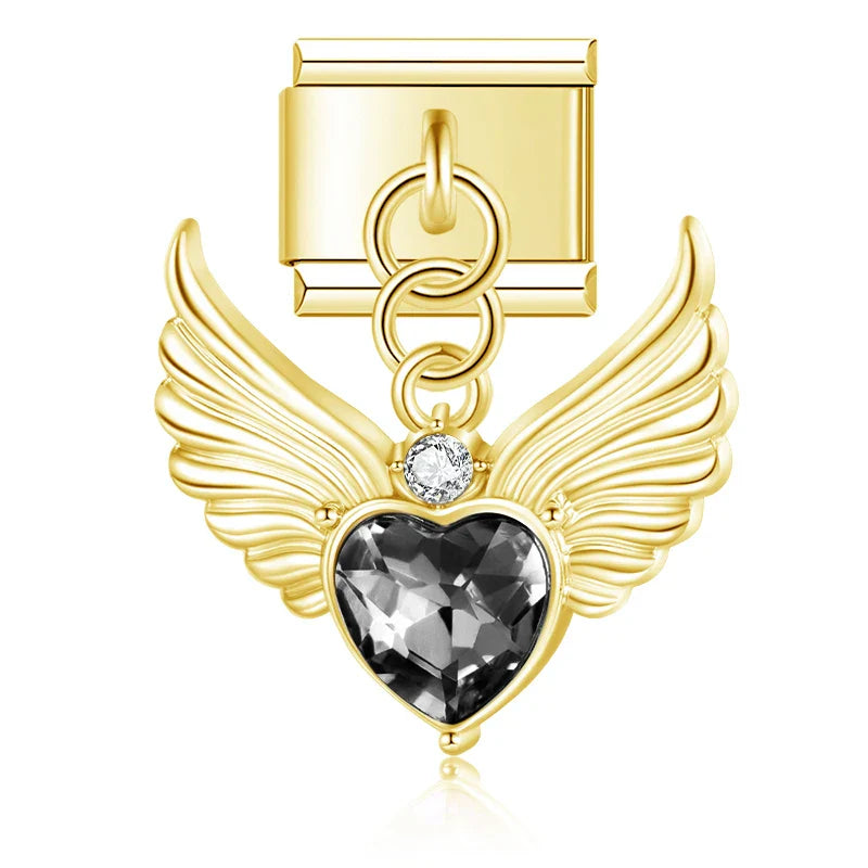 Order | Dangling Bow & Heart Charm