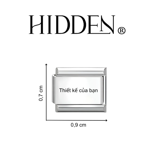 Charm in chữ/ Charm khắc tên