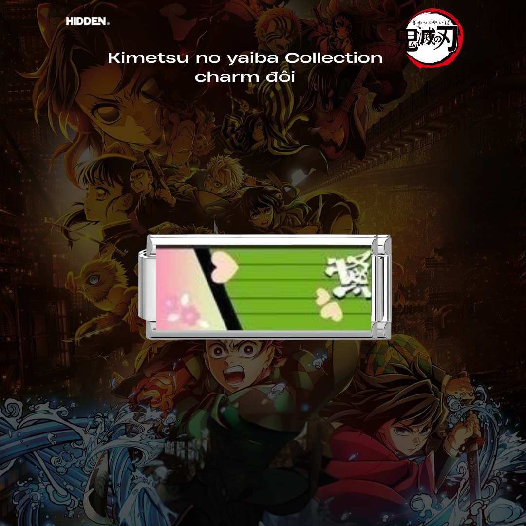ORDER| Charm đôi THANH GƯƠM DIỆT QUỶ [Demon Slayer]