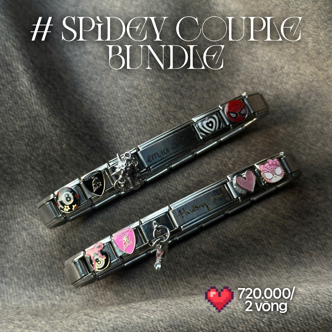 BUNDLE | Spidey Couple [ 2 vòng kèm trơn ]