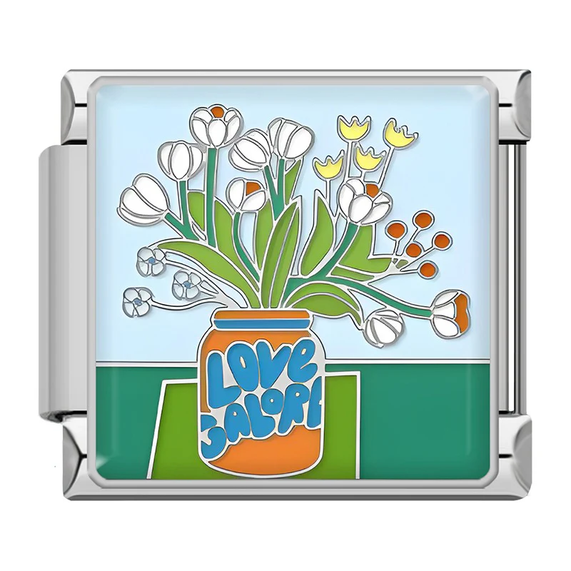 Pack of decorative flowers