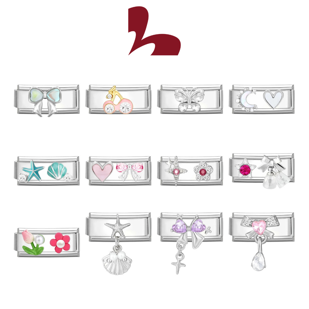 Charm Dài Họa Tiết