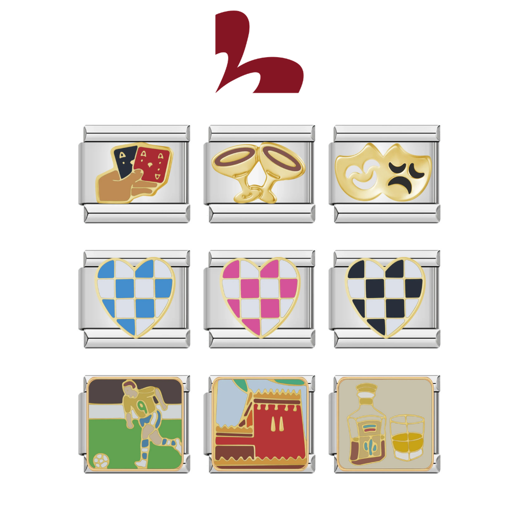 Charm Họa Tiết Pack 12