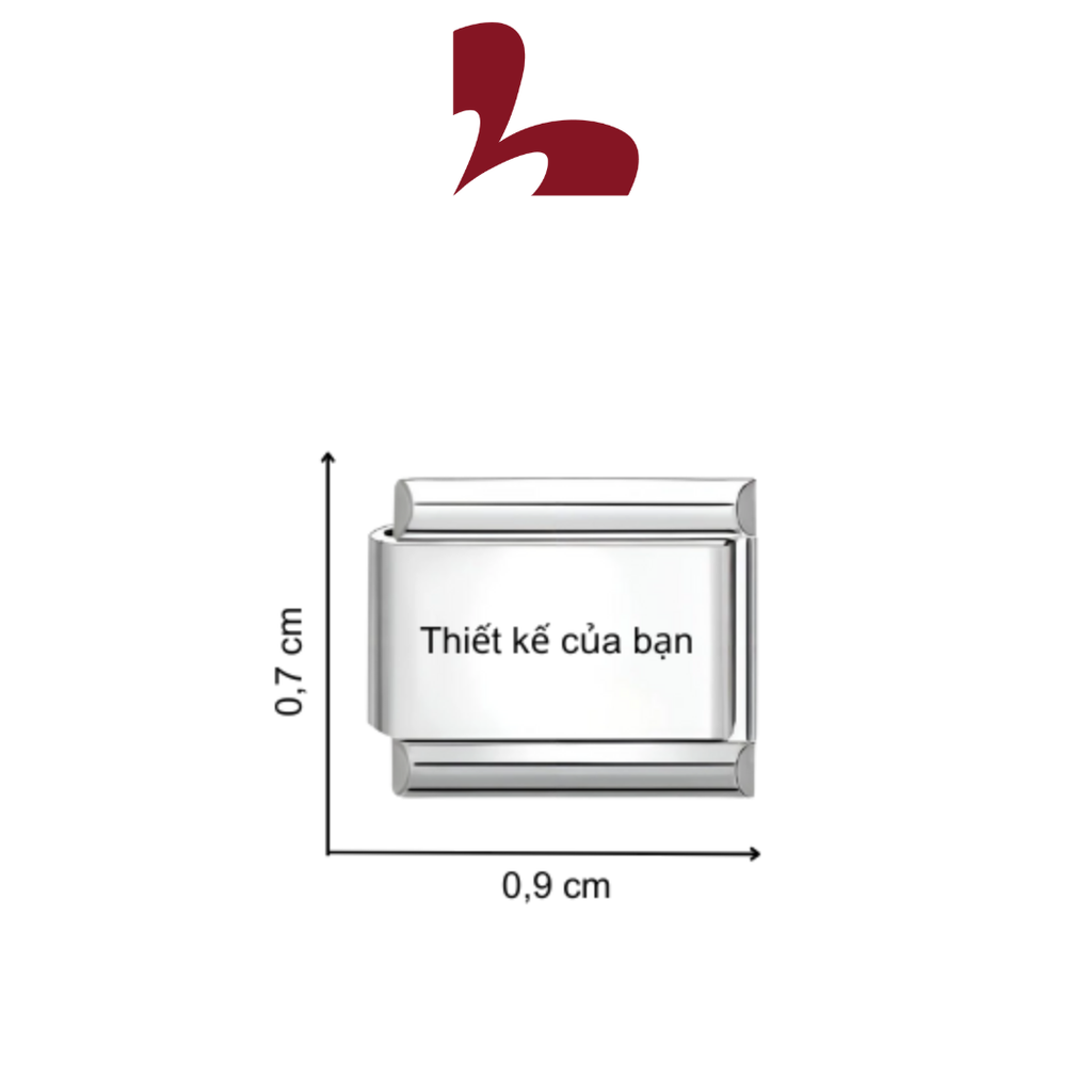 Charm in chữ/ Charm khắc tên