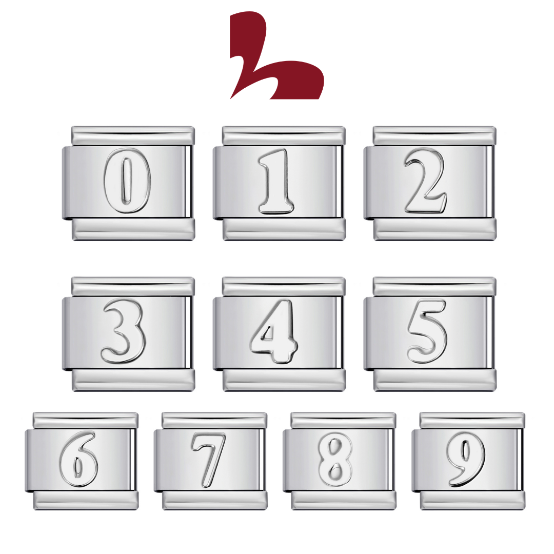 Charm Số Pack 1
