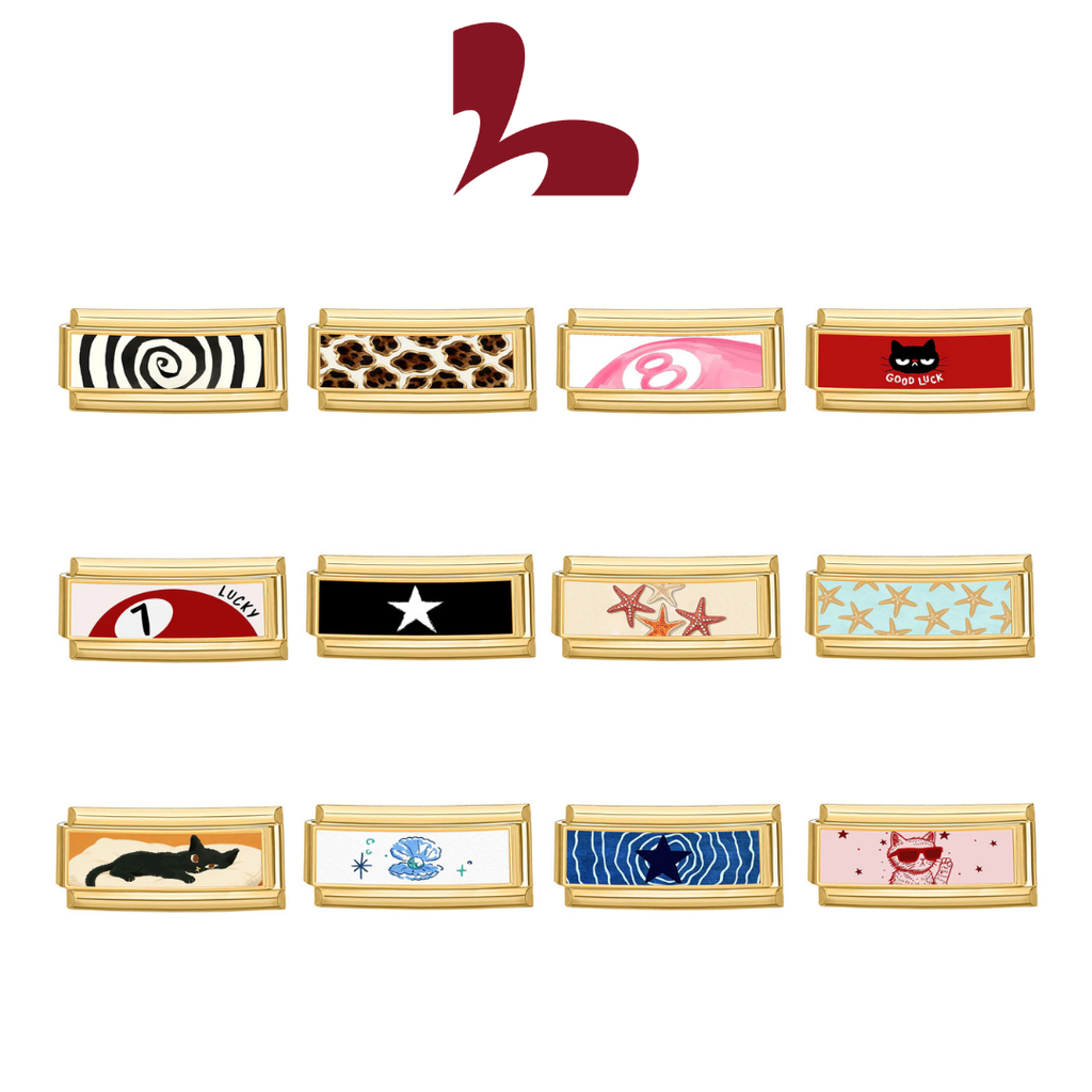 Charm Dài Vàng Pack 2