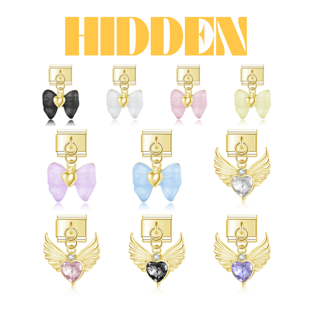 Order | Dangling Bow & Heart Charm