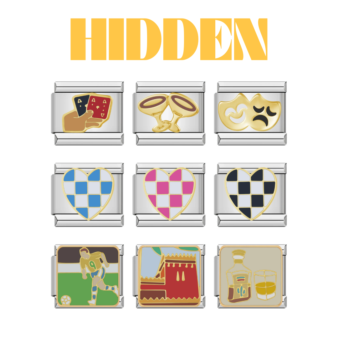 Order | Charm Họa Tiết Pack 12