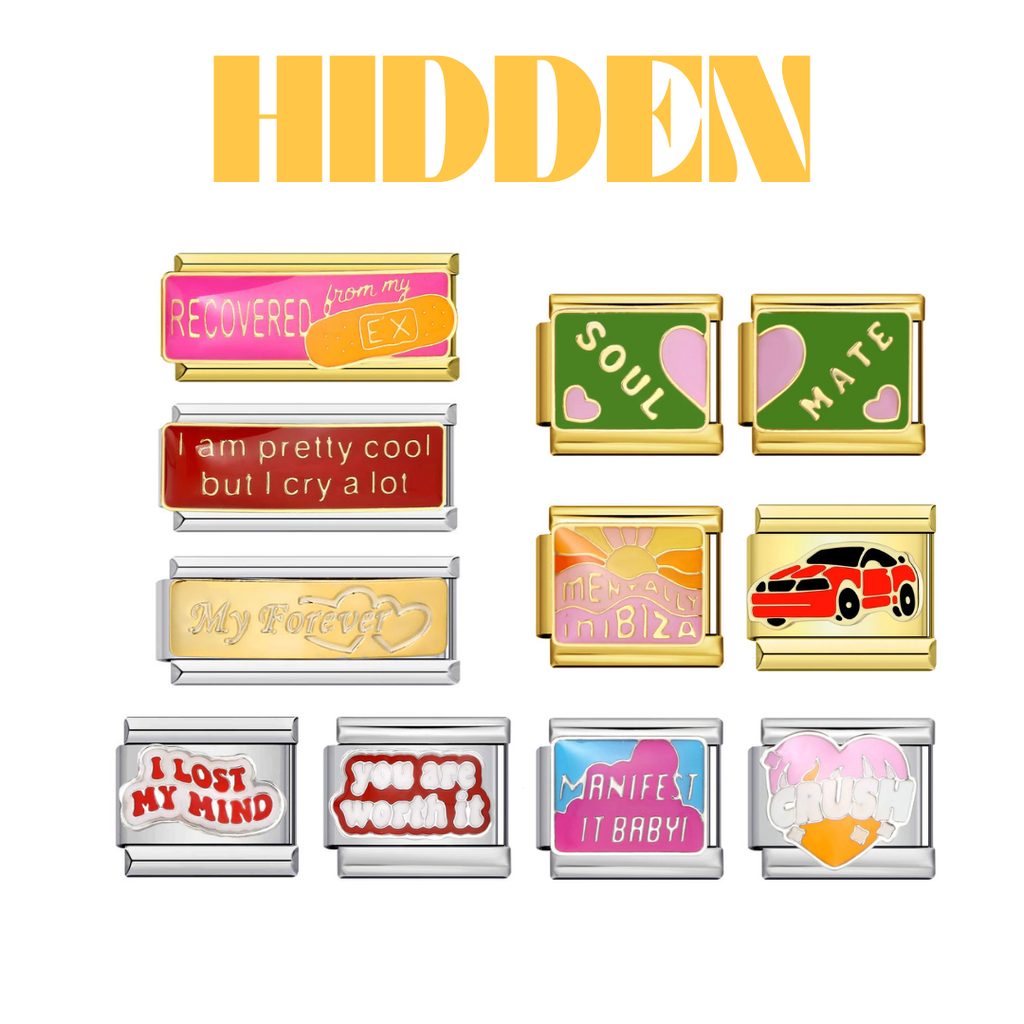 Order | Charm Họa Tiết Pack 8