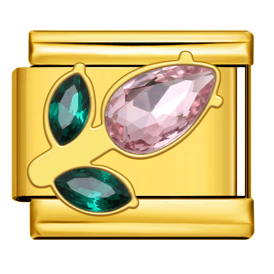 Pack Charm Gems Vàng 5
