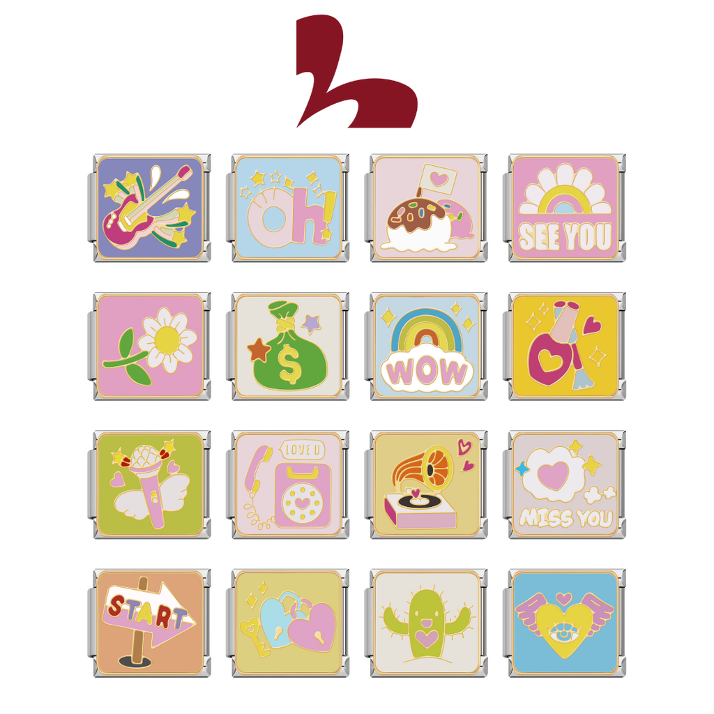 Pack Charm Hồng 2
