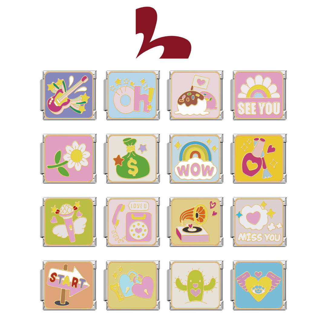Pack Charm Hồng 2
