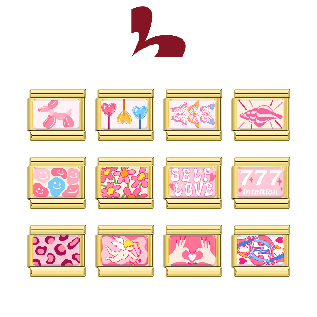 Pack Charm Hồng